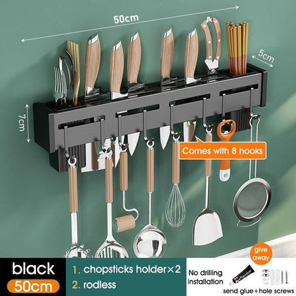 Sleek Customizable Aluminum Kitchen Organizer for Effortless Elegance - Très Elite