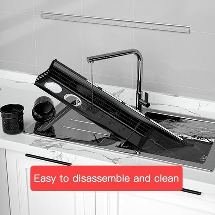 Sleek Customizable Aluminum Kitchen Organizer for Effortless Elegance - Très Elite