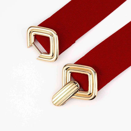 Sleek Elastic Geometric Belt Collection - Perfect for Any Occasion - Très Elite