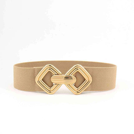 Sleek Elastic Geometric Belt Collection - Perfect for Any Occasion