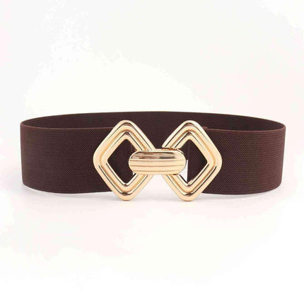 Sleek Elastic Geometric Belt Collection - Perfect for Any Occasion