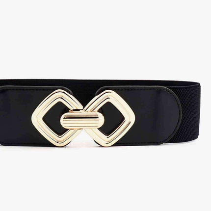 Sleek Elastic Geometric Belt Collection - Perfect for Any Occasion - Très Elite