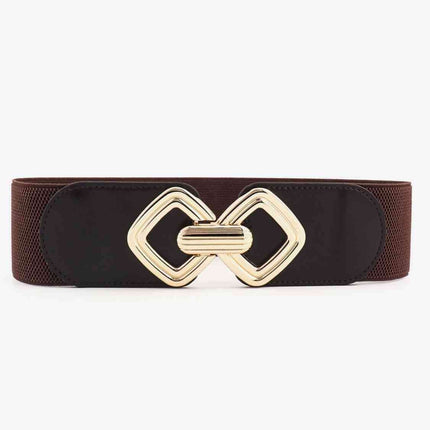 Sleek Elastic Geometric Belt Collection - Perfect for Any Occasion - Très Elite