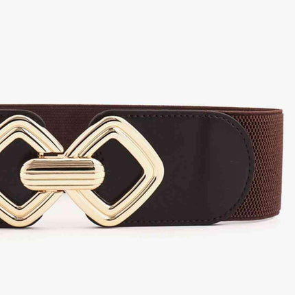 Sleek Elastic Geometric Belt Collection - Perfect for Any Occasion - Très Elite