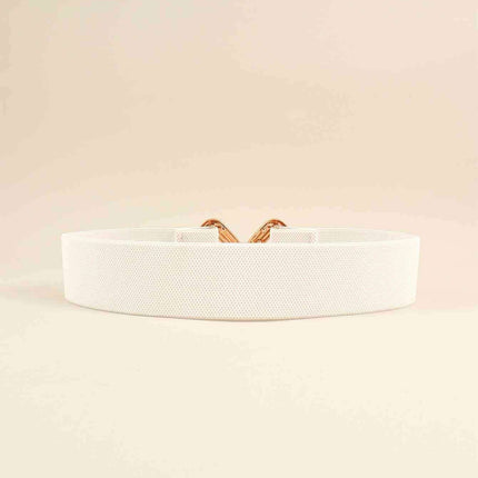 Sleek Elastic Geometric Belt Collection - Perfect for Any Occasion - Très Elite