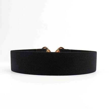 Sleek Elastic Geometric Belt Collection - Perfect for Any Occasion - Très Elite