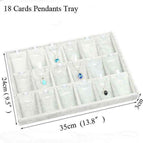 18 cards tray