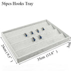 56pcs hook tray