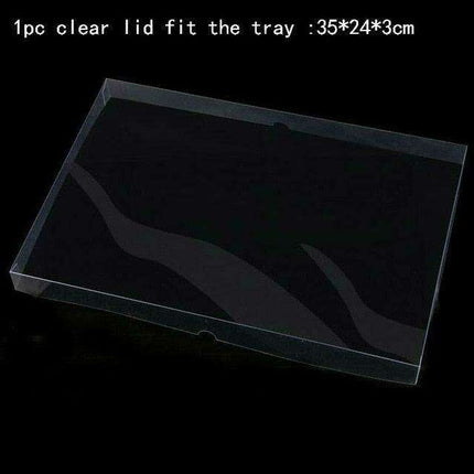 Sleek Ice Grey Velvet Jewelry Holder with Generous Compartments