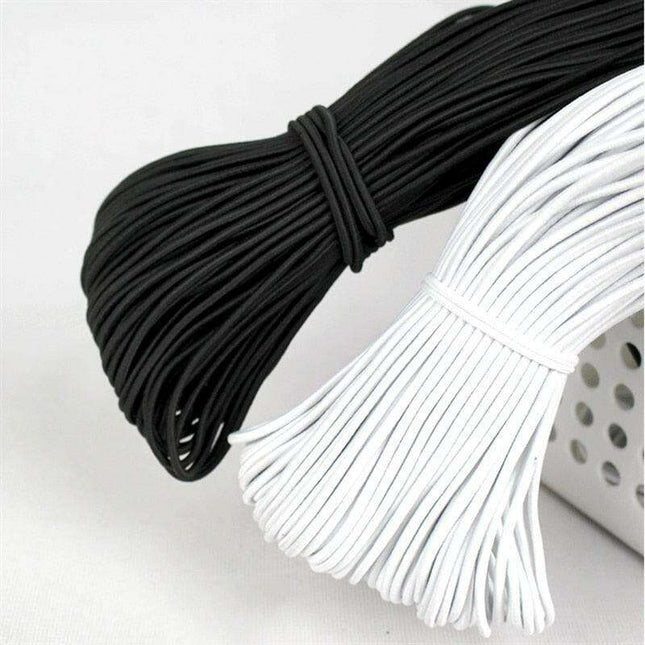 Sleek Monochrome Polyester Cord Collection: Premium Crafting Essentials