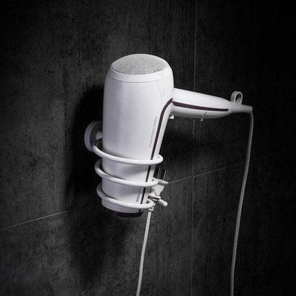 Sleek Nordic-Inspired Hair Dryer Organizer for Modern Bathrooms - Très Elite