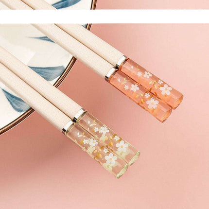 Sleek Premium Japanese Chopsticks: For an Exquisite Dining Experience with Heat-Resistant Design - Très Elite