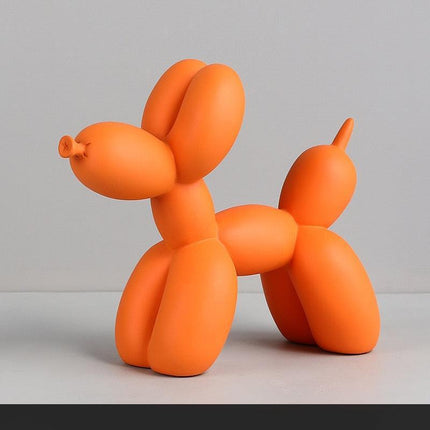 Sleek Resin Balloon Dog Sculpture for Chic Home Decor - Très Elite