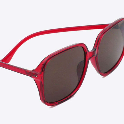 Sleek Square UV400 Sunglasses: Fashionable Eyewear for Maximum Sun Defense - Très Elite