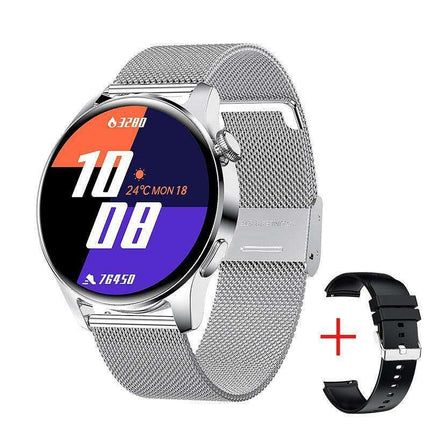 Sleek Waterproof Smartwatch with Touchscreen and Advanced Health Tracking Features - Très Elite