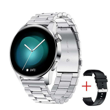 Sleek Waterproof Smartwatch with Touchscreen and Advanced Health Tracking Features - Très Elite