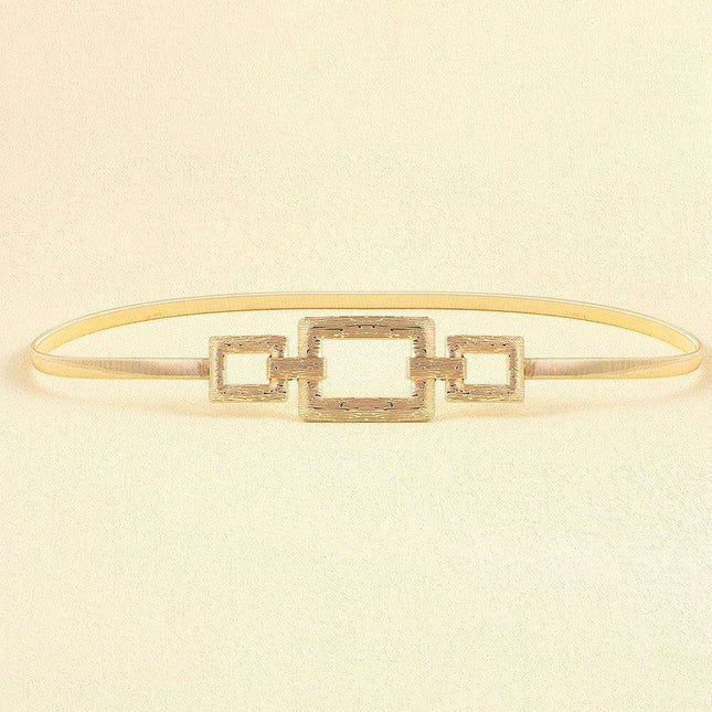 Sleek Zinc Alloy Belt with Sturdy Iron Buckle - Unmatched Quality and Timeless Elegance - Très Elite