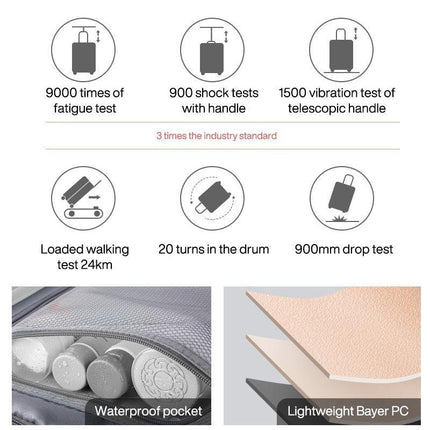 Sleek and Stylish Women's Premium Patent Spinner Carry-On for Modern Travelers - Très Elite