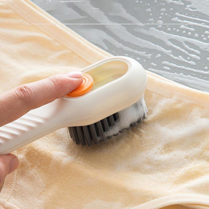 Smart Automatic Soap Dispensing Brush for Effortless Shoe and Clothing Cleaning - Très Elite