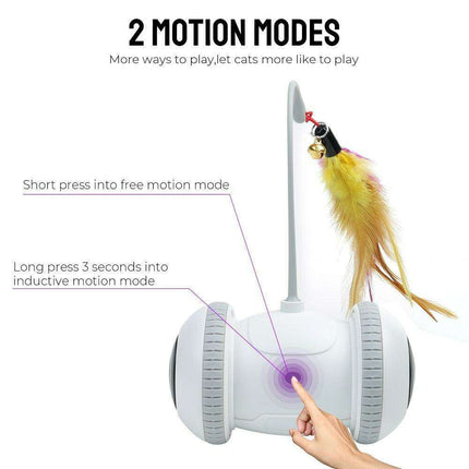 Smart LED Cat Toy: Interactive Automatic Play for Engaging Feline Fun - Très Elite