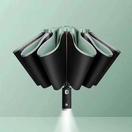 Smart LED Reverse Umbrella: The Ultimate Companion for Trendsetters - Très Elite