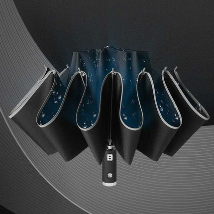 Smart LED Reverse Umbrella: The Ultimate Companion for Trendsetters - Très Elite