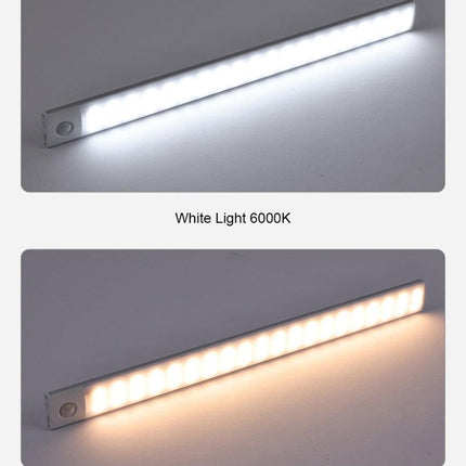 Smart Motion Sensor LED Under Cabinet Light with Customizable Color Settings - Très Elite