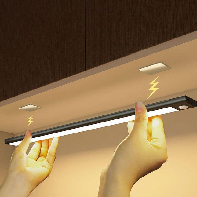 Smart Motion Sensor LED Under Cabinet Light with Customizable Color Settings