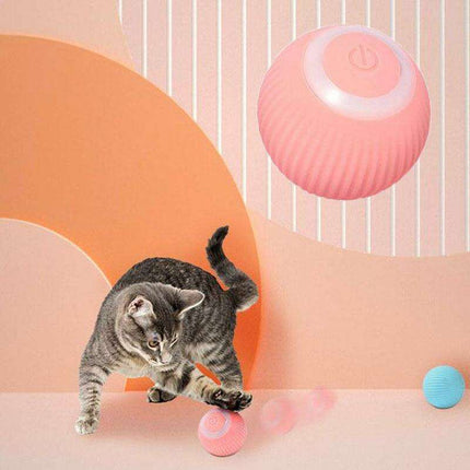 Smart Rolling Cat Toy: Interactive Fun for Indoor Kittens - Très Elite