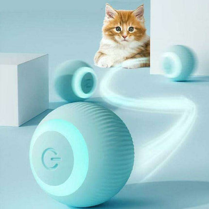 Smart Rolling Cat Toy: Interactive Fun for Indoor Kittens - Très Elite
