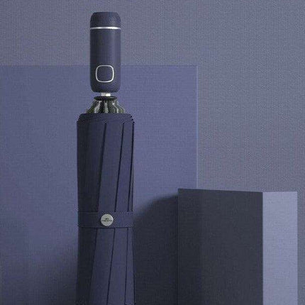 Smart Safety LED Reverse Folding Weatherproof Umbrella - Très Elite
