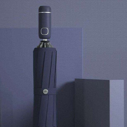 Smart Safety LED Reverse Folding Weatherproof Umbrella - Très Elite