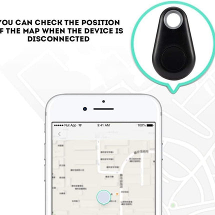 Smart Tag Bluetooth Anti-Lost Locator with Dual Direction Tracking and Remote Control Functionality - Très Elite