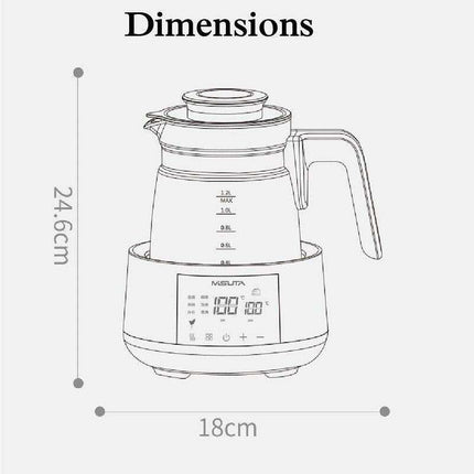 Smart Temperature Control Milk Warmer: The Ultimate Infant Care Solution - Très Elite