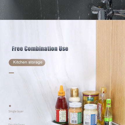 Smart Triangular Bathroom Organizer with Drainage System..