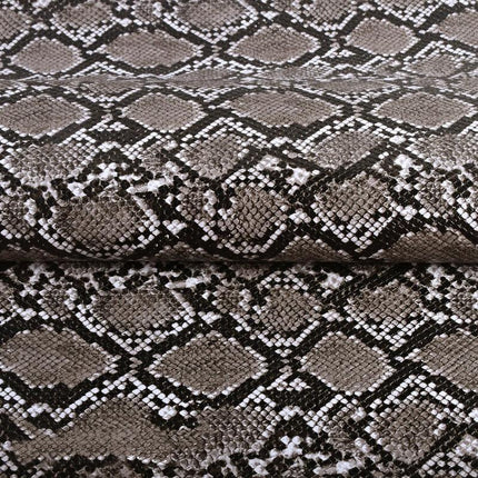 Snake Print PU Leather - Luxurious Crafting Sheet - Très Elite