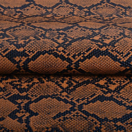 Snake Print PU Leather - Luxurious Crafting Sheet - Très Elite