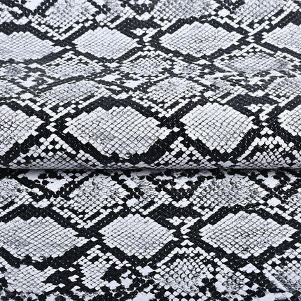 Snake Print PU Leather - Luxurious Crafting Sheet - Très Elite