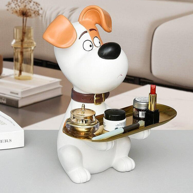 Snoopy-Inspired Key Storage Tray: Whimsical Elegance for Home and Gifting