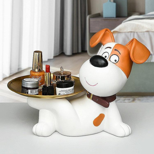 Snoopy-Inspired Key Storage Tray: Whimsical Elegance for Home and Gifting