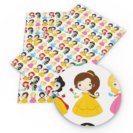 Snow White Princess-Themed PVC Craft Sheets for Exquisite DIY Projects