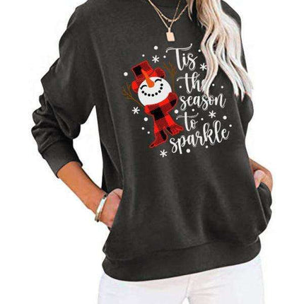 Snowman Batwing Top - Cozy Christmas Chic - Très Elite