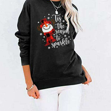 Snowman Batwing Top - Cozy Christmas Chic - Très Elite