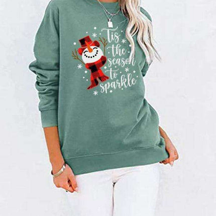 Snowman Batwing Top - Cozy Christmas Chic - Très Elite