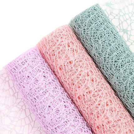 Sophisticated Artisan Muslin Floral Wrap for Creative Bouquet Presentation - Très Elite