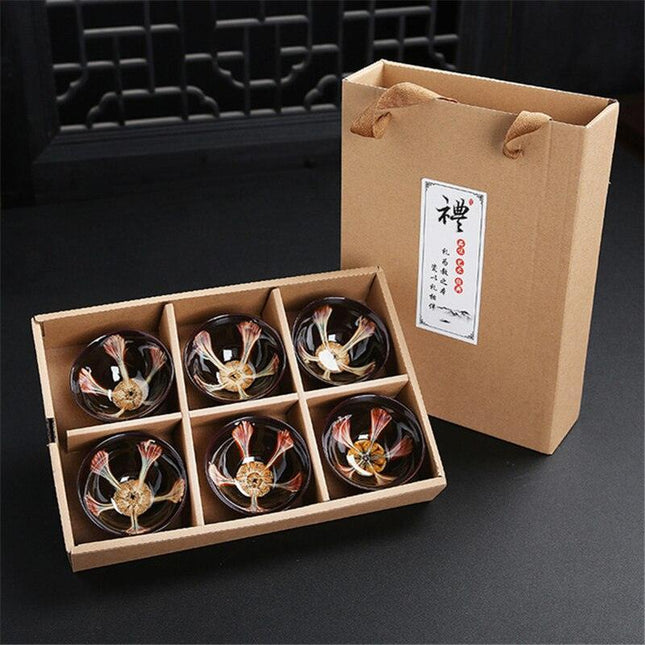 Sophisticated Blue and White Vintage Chinese Porcelain Tea Cup Collection for Puer Tea Lovers