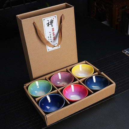 Sophisticated Blue and White Vintage Chinese Porcelain Tea Cup Collection for Puer Tea Lovers - Très Elite