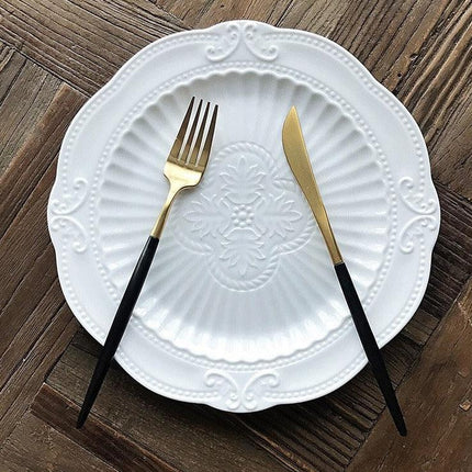 Sophisticated Ceramic Dinnerware Set for Unforgettable Dining Moments - Très Elite