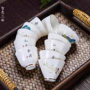 Sophisticated Crane-Inspired Tea Cup Set - A Perfect Choice for Discerning Tea Lovers - Très Elite