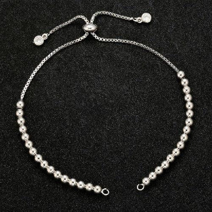 Sophisticated Customizable Brass and Rhinestone Chain for Stunning DIY Bracelet Designs - Très Elite